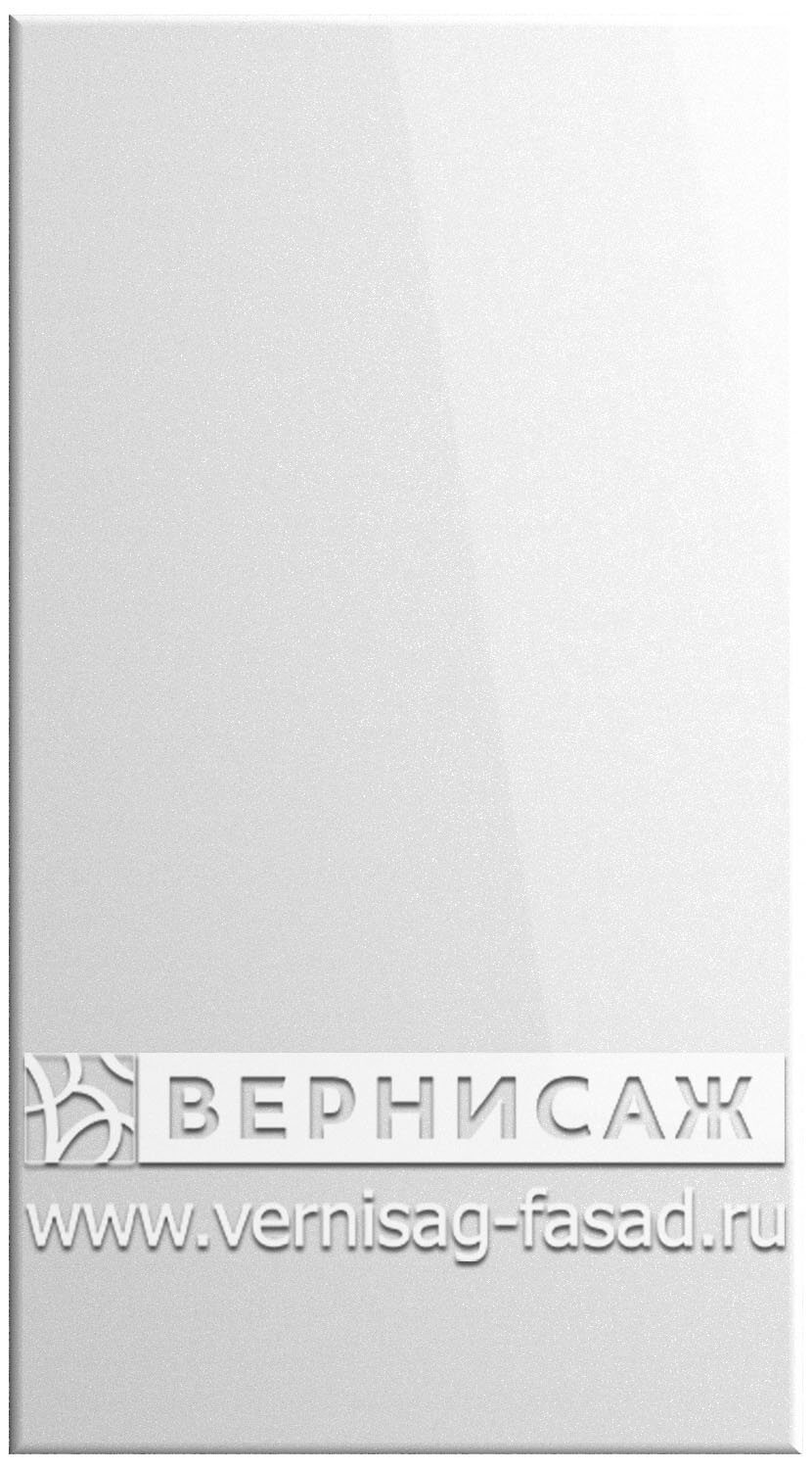 Фасады в пленке ПВХ, Фрезеровка № 15, цвет Белый металлик