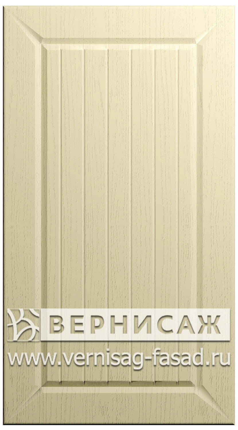 Фасады в пленке ПВХ, Фрезеровка № 46, цвет Ваниль структурная