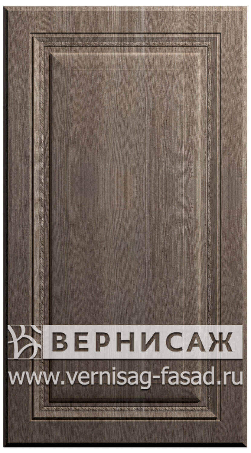 Фасады в пленке ПВХ, Фрезеровка № 56, цвет Ясень шимо темный