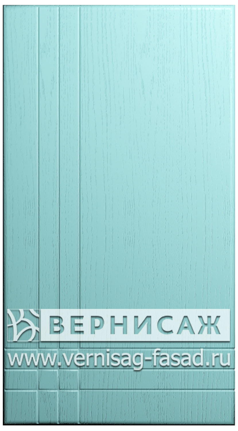 Фасады в пленке ПВХ, Фрезеровка № 18, цвет Массив Скай