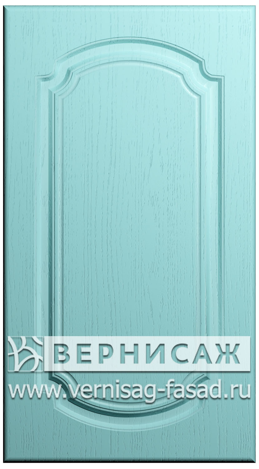 Фасады в пленке ПВХ, Фрезеровка № 25, цвет Массив Скай