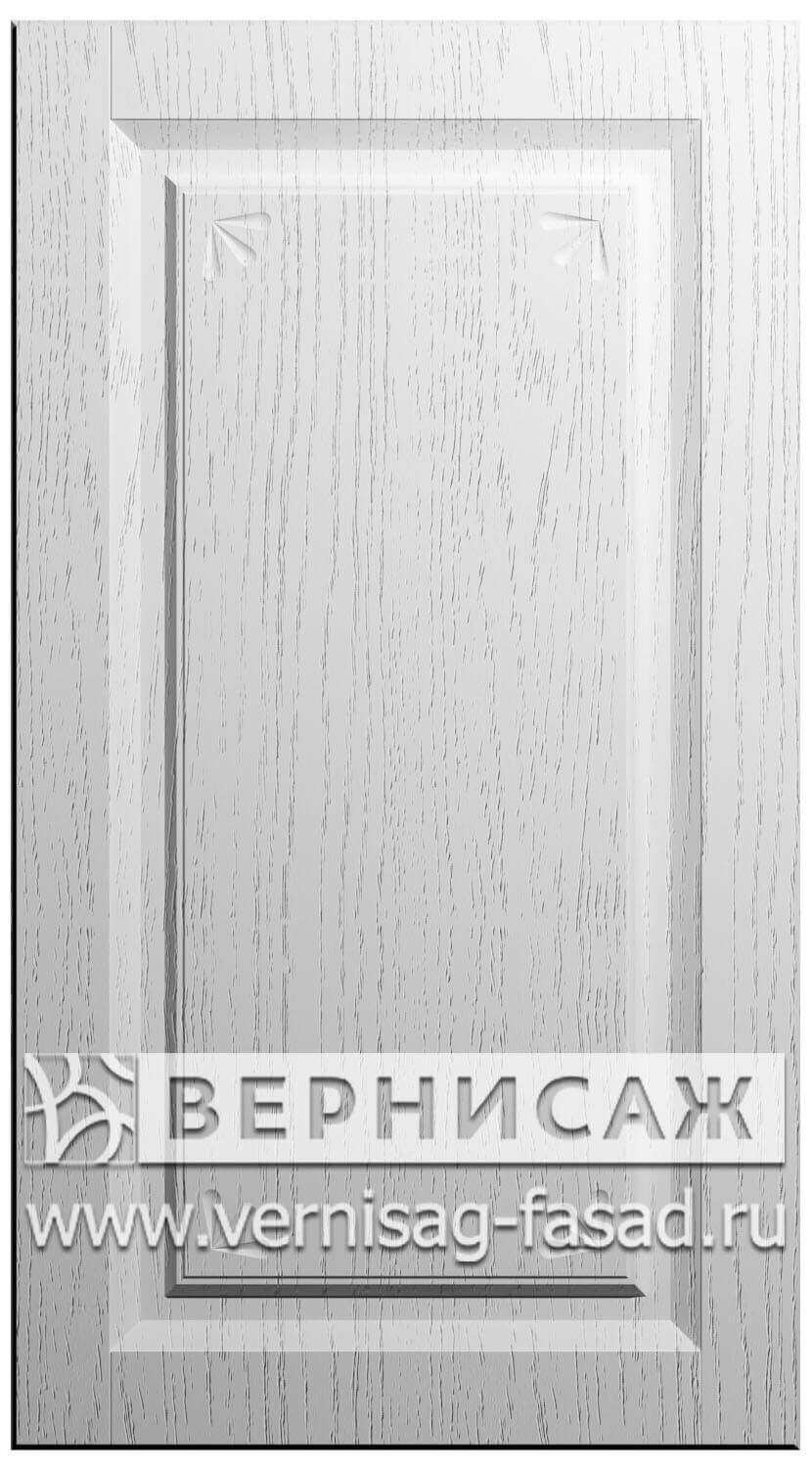 Фасады в пленке ПВХ, Фрезеровка № 44, цвет Массив Бианко
