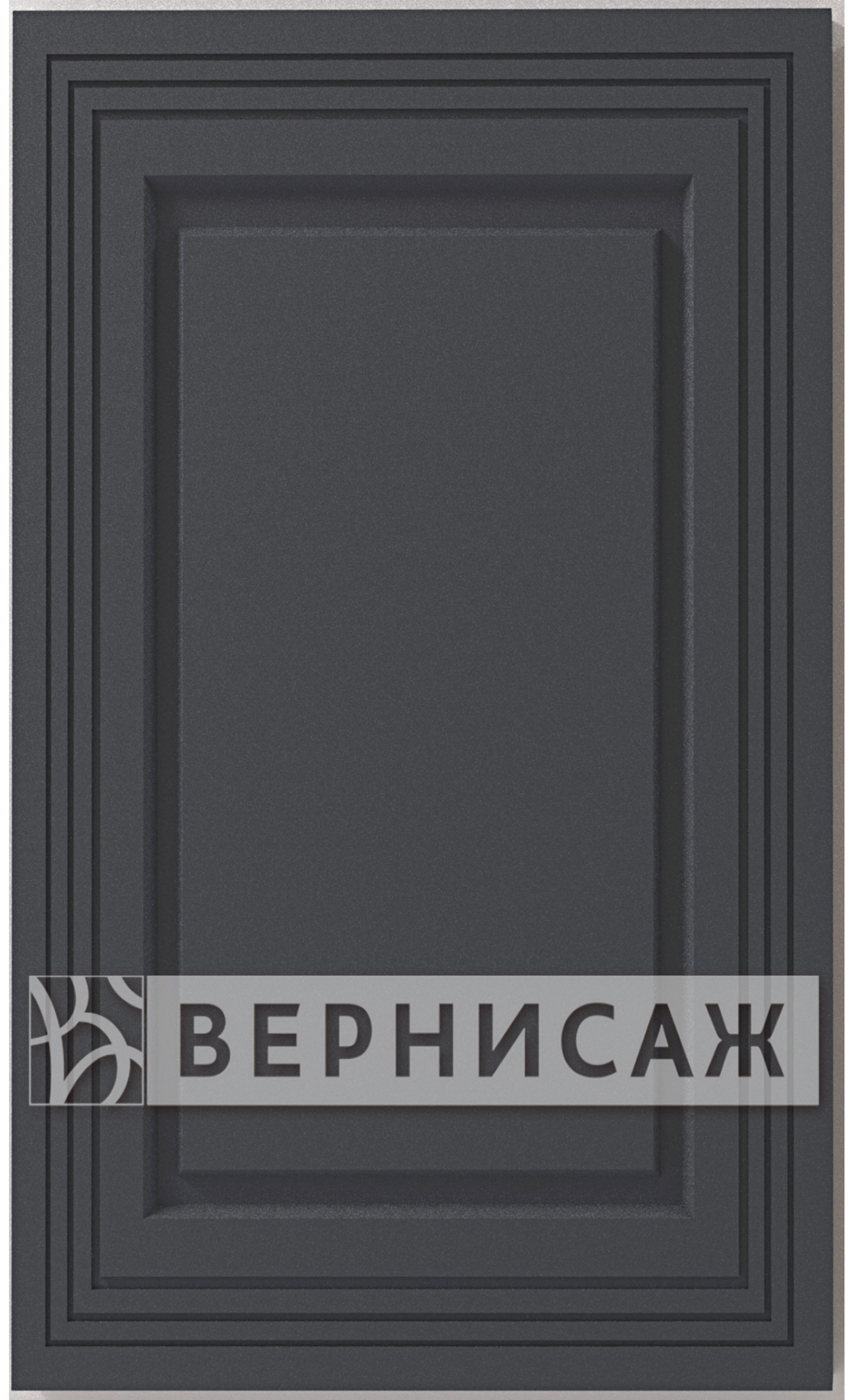 Фасад в пленке ПВХ, Фрезеровка №95, глухой фасад