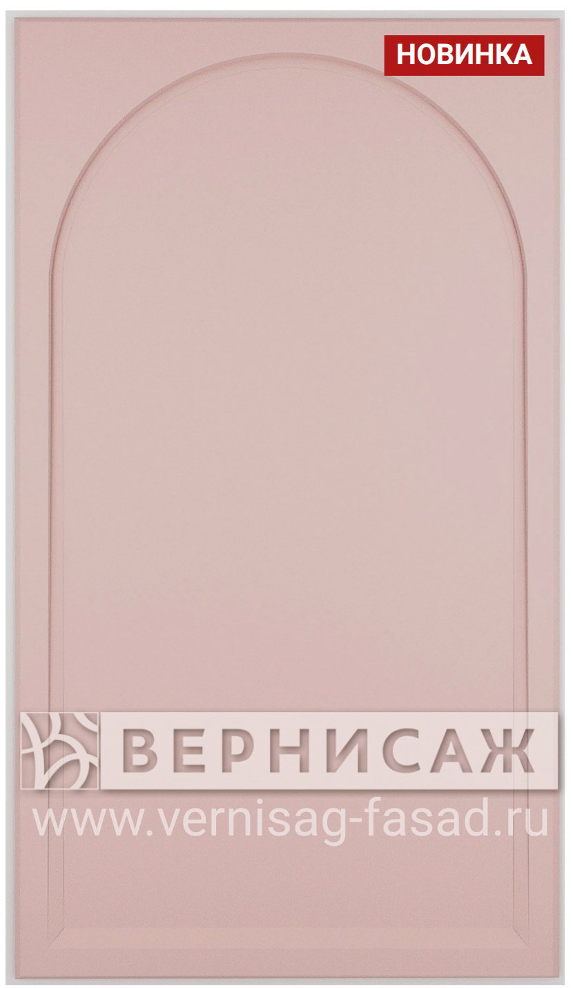 Фасад в пленке ПВХ, Фрезеровка №98, глухой фасад