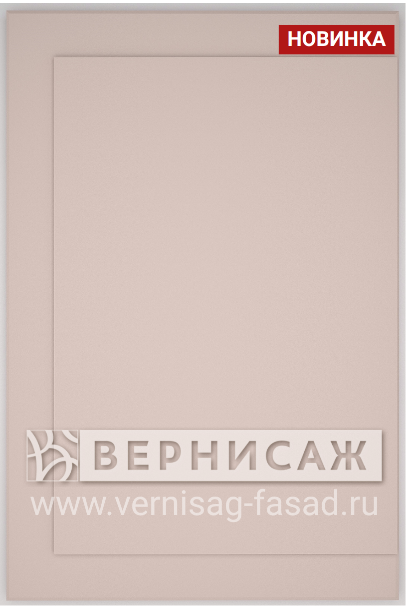 Фасад в пленке ПВХ, Фрезеровка №114, глухой фасад