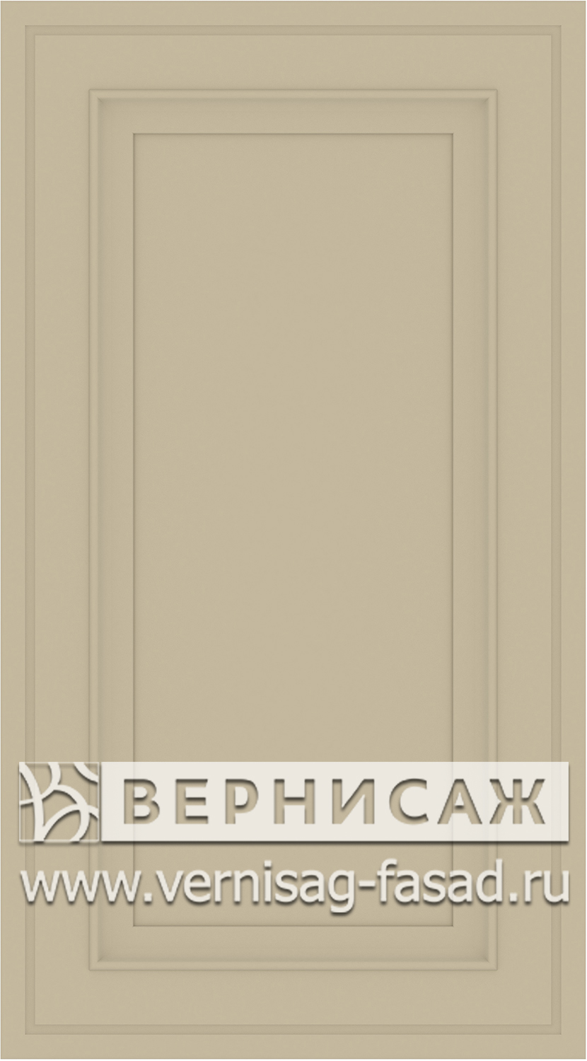Фасады в пленке ПВХ, Фрезеровка W №3, цвет  грей софт 